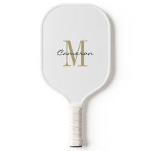 Gold Monograma inicial y nombre regalo personaliza