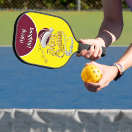 Palas De Pickleball Gorrito de Navidad adorable