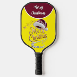 Palas De Pickleball Gorrito de Navidad adorable