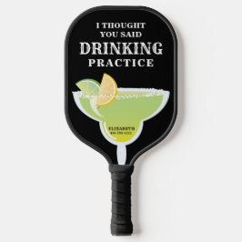 Palas De Pickleball Graciosa bebida Margarita personalizada