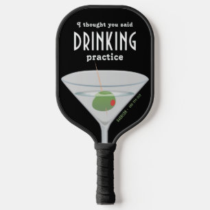 Palas De Pickleball Graciosa bebida personalizada Martini