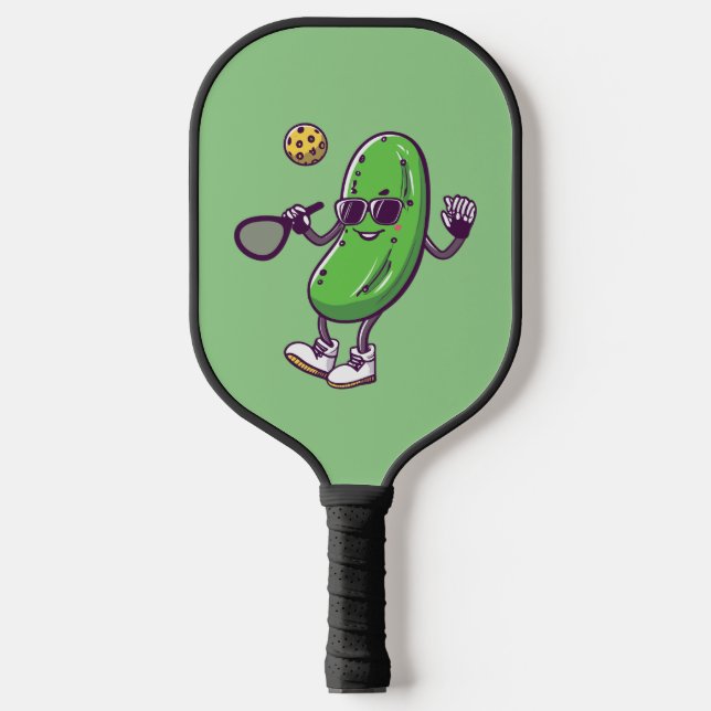 Palas De Pickleball Graciosa bola de bolas y pepino de Guay: remo lúdi (Anverso)