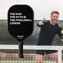 Palas De Pickleball Gracioso El Hombre, El Mito, La Leyenda De Pickleb