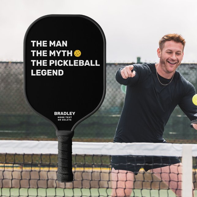 Palas De Pickleball Gracioso El Hombre, El Mito, La Leyenda De Pickleb (Subido por el creador)