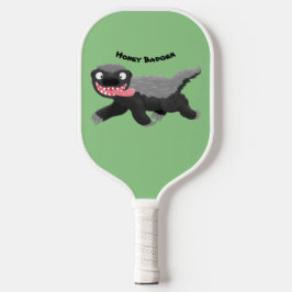 Palas De Pickleball Gracioso ilustracion personalizado de insignia con