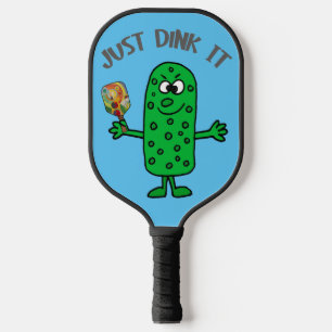 Palas De Pickleball Gracioso jugador de piquetes acaba de lanzarlo