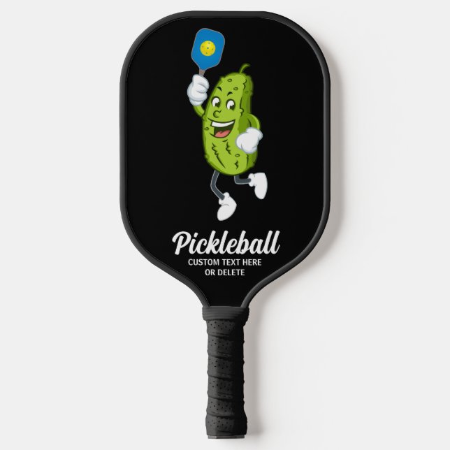 Palas De Pickleball Gracioso Personalizado de pelota de rosca (Anverso)