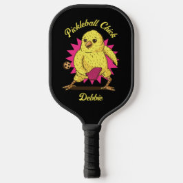 Palas De Pickleball Gracioso Personalizado de polluelos de pelota con