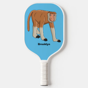 Palas De Pickleball Gracioso proboscito personalizado ilustracion