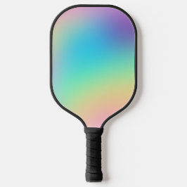 Palas De Pickleball Gradiente de arcoiris pastoral pasto suave