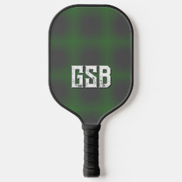 Palas De Pickleball Gradiente gris oscuro verde negrita Grungrama grue