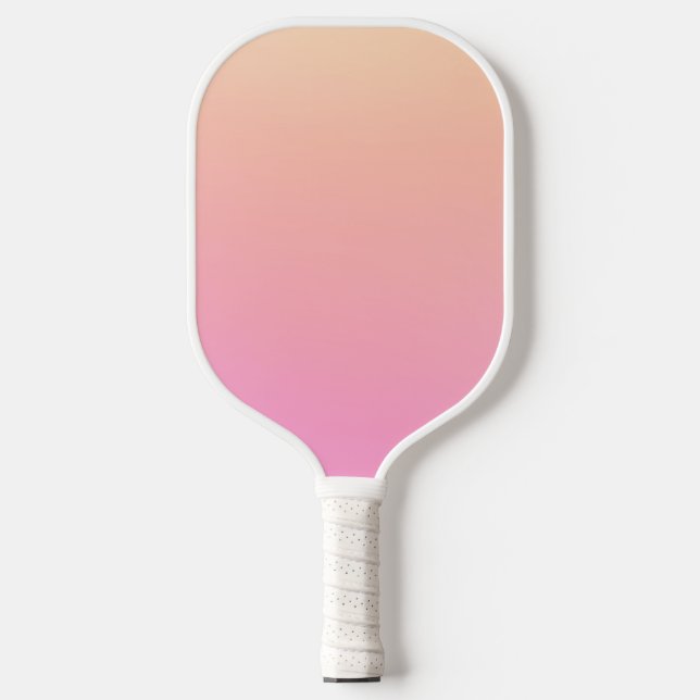 Palas De Pickleball Gradiente rosa y rosa (Anverso)