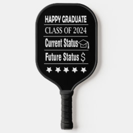Palas De Pickleball Graduación feliz de graduado