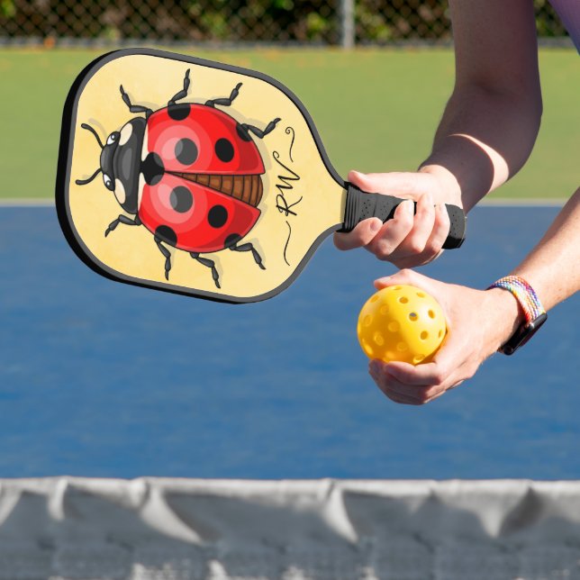Palas De Pickleball Gráfico de depuración de cola con iniciales (in situ)