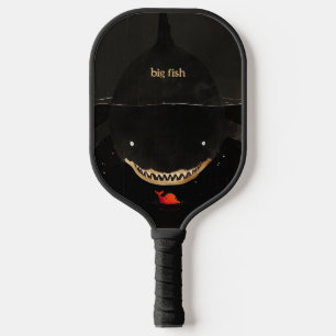 Palas De Pickleball Gran tiburón oscuro
