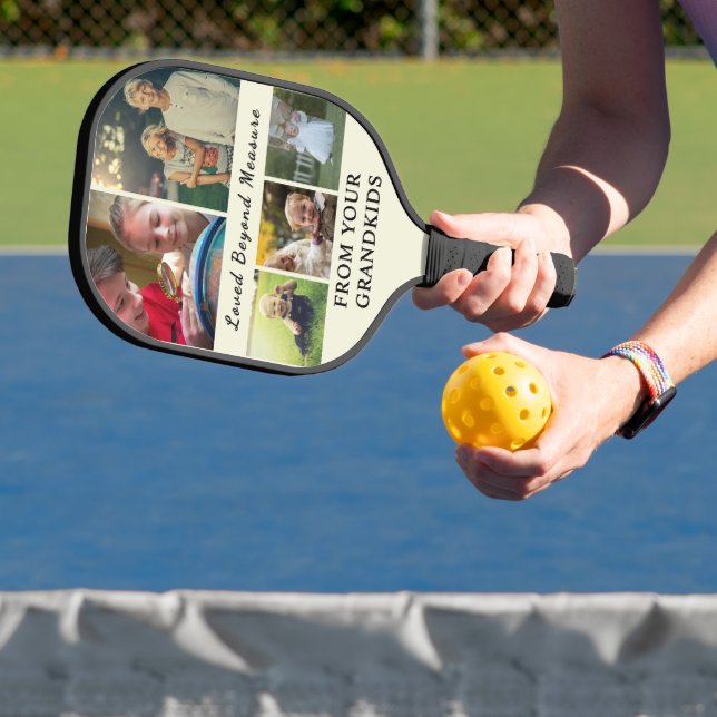 Palas De Pickleball Grandparents Day – Loved Beyond Measure Paddle (in situ)