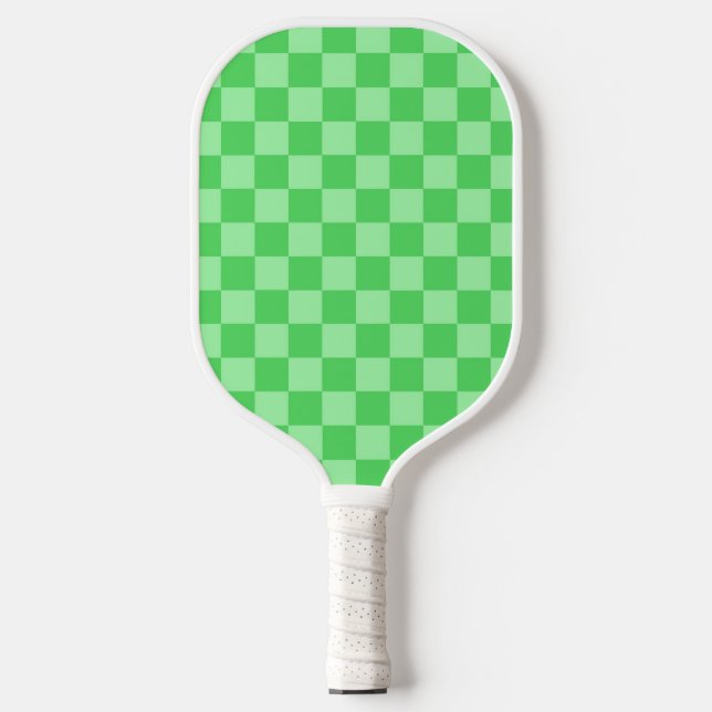 Palas De Pickleball Green Check Pickleball Paddle (Anverso)