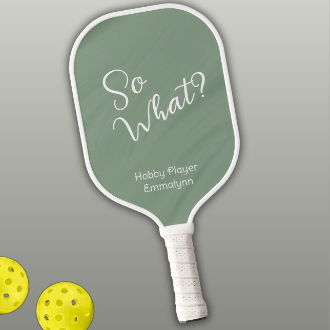 Palas De Pickleball Green cremoso. ¿Y Qué? Jugador de hobby (Subido por el creador)