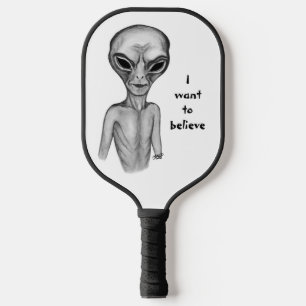 Palas De Pickleball Grey Alien , quiero creer