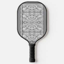 Palas De Pickleball Gris de encaje cerámico