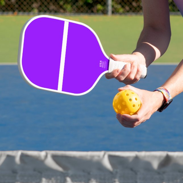 Palas De Pickleball Guay Brillante Tropical Purple Sporty Rayo Blanco (in situ)