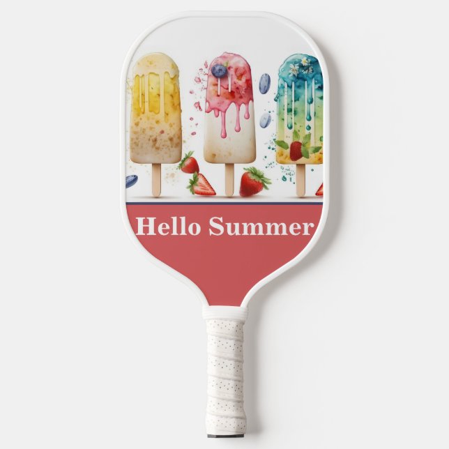 Palas De Pickleball Guay Fruit Popscles, HOLO SUMMER (Anverso)