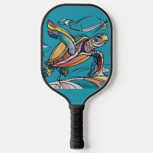 Palas De Pickleball Guay Fun Sea Turtle Beach Resumen Arte