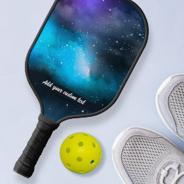 Palas De Pickleball Guay Purple Blue Galaxy Night Sky Personalizado No