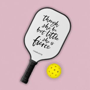 Palas De Pickleball Guión blanco y negro: Shakespeare poco pero fuerte