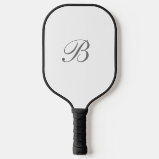 Palas De Pickleball Guión monograma elegante