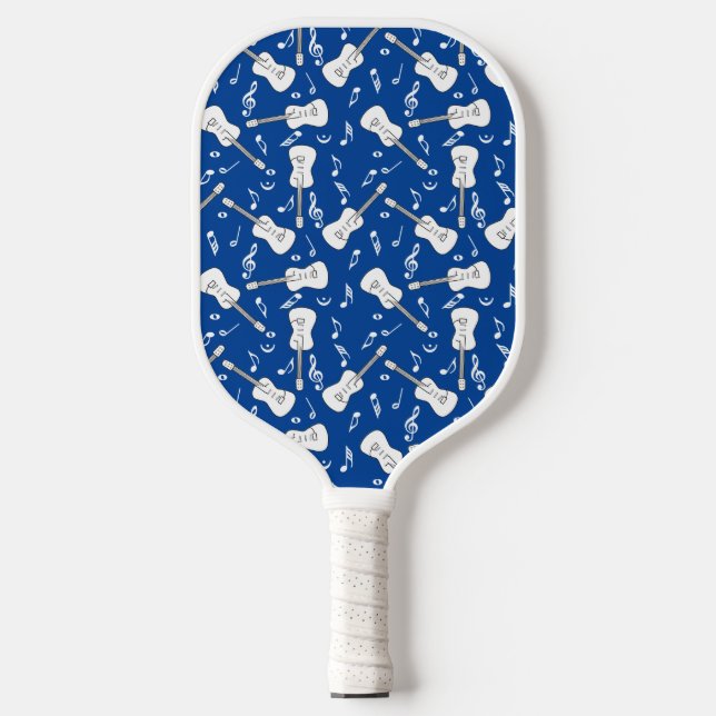 Palas De Pickleball Guitar Lines Music Notes (Anverso)