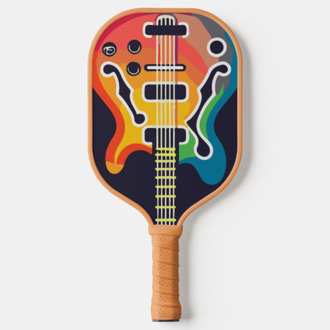Palas De Pickleball Guitarra Acústica (Anverso)