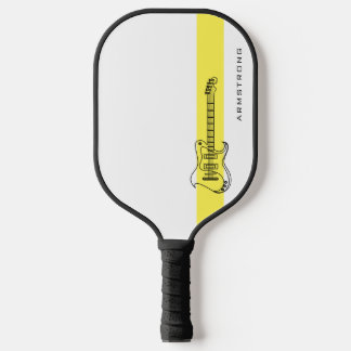 Palas De Pickleball Guitarra eléctrica personalizable Nombre mínimo mo