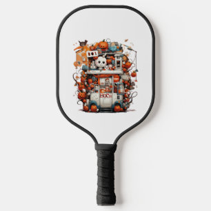 Palas De Pickleball Halloween Boo Boo Crew Emergency Ghost Car