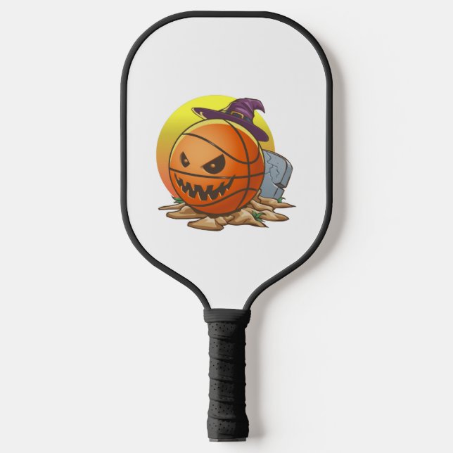 Palas De Pickleball Halloween de baloncesto (Anverso)