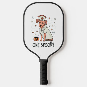 Palas De Pickleball Halloween Healer Pup Un espeluznante Perro de Enfe