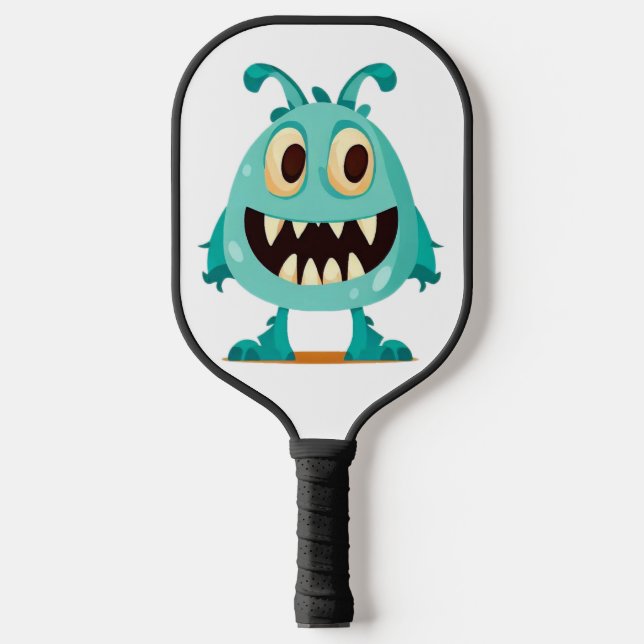 Palas De Pickleball Halloween/Monstruo/personalizado (Anverso)