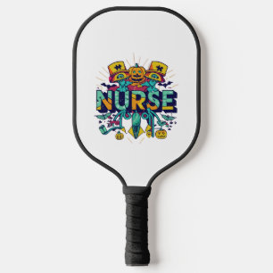 PALAS DE PICKLEBALL HALLOWEEN NURSE