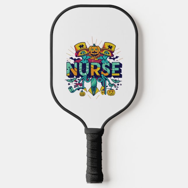 PALAS DE PICKLEBALL HALLOWEEN NURSE (Anverso)