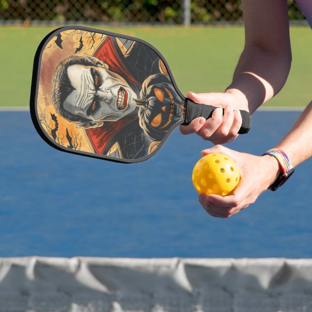 Palas De Pickleball Halloween, vampiro sediento de sangre (in situ)