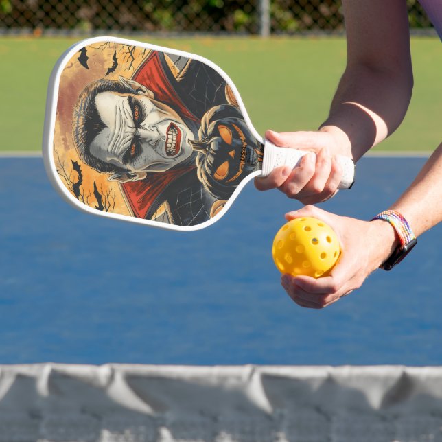 Palas De Pickleball Halloween, vampiro sediento de sangre (in situ)