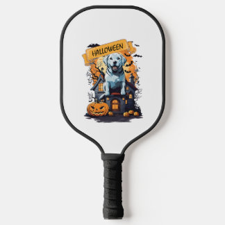 PALAS DE PICKLEBALL HALLOWEEN Y PERRO