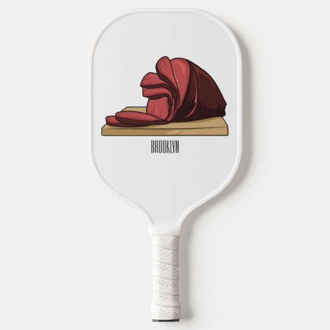 Palas De Pickleball Ham personalizado ilustracion (Anverso)