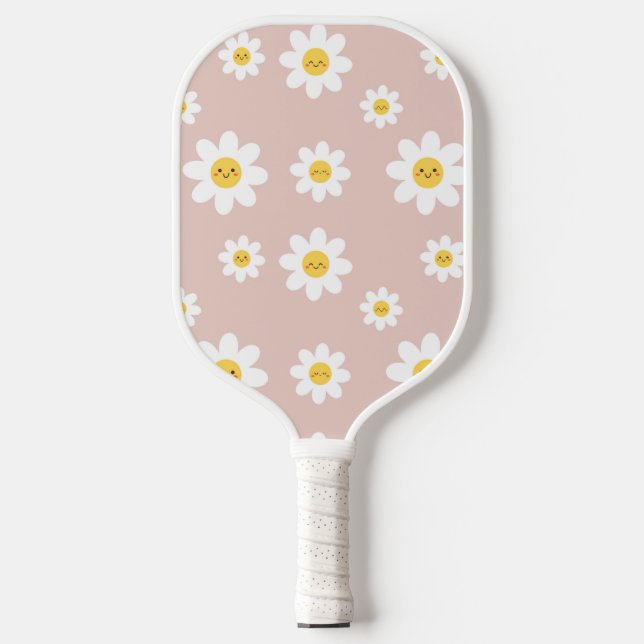 Palas De Pickleball Happy Daisies Pickleball Paddle (Anverso)