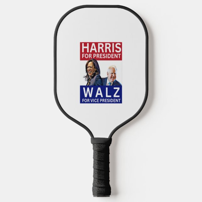 Palas De Pickleball Harris Por El Presidente Walz Para El Vicepresiden (Anverso)