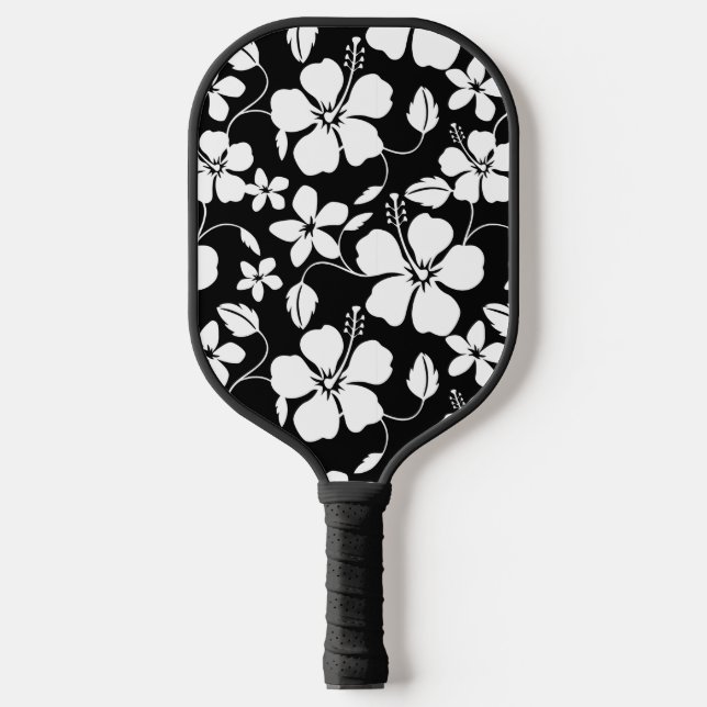 PALAS DE PICKLEBALL HAWAIIAN HULA (HIBISCUS) PADDLE DE PICKLEBALL NEGR (Anverso)