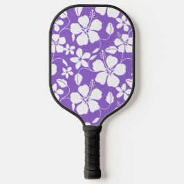 PALAS DE PICKLEBALL HAWAIIAN HULA (HIBISCUS) PURPLE LUMINOSO