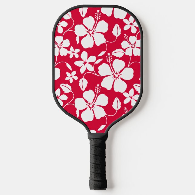 PALAS DE PICKLEBALL HAWAIIAN HULA (HIBISCUS) RED (Anverso)