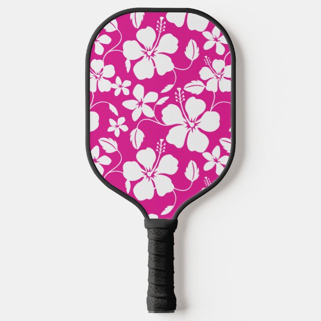 PALAS DE PICKLEBALL HAWAIIAN HULA (HIBISCUS) ROPA CALIENTE (Anverso)