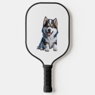 Palas De Pickleball HD Adorable Alaskan Malamute retrato de cachorro -